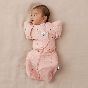 ErgoPouch Pink Baby Transition Swaddle